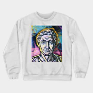 Anicius Manlius Severinus Boethius Portrait | Boethius Artwork 10 Crewneck Sweatshirt